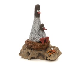 Waiting in the Wings by Rebecca Lardner - Cold Cast Porcelain sized 9x11 inches. Available from Whitewall Galleries